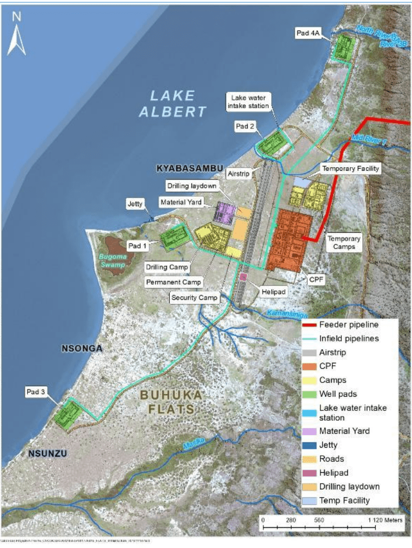 CNOOC ESIA november 2019 Layout of the project on the Buhuka Flats